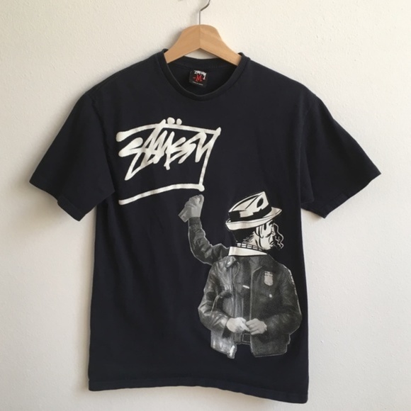 Stussy Other - Stussy Graphic Art Black Short Sleeve Tee